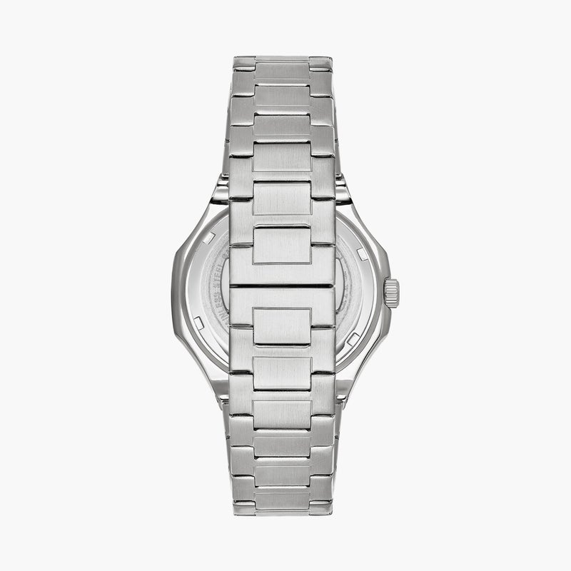 OMAX Silver Analog Metal Strap Watch for Women - Image 3